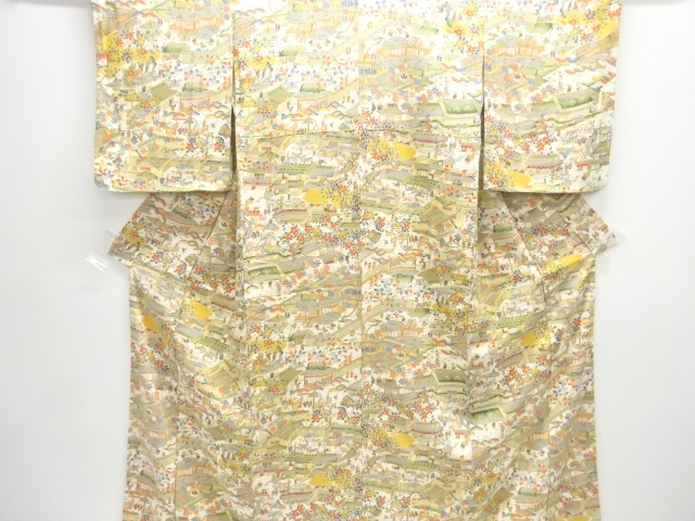 JAPANESE KIMONO / UNUSED KOMON / PEOPLE IN THE PAST 